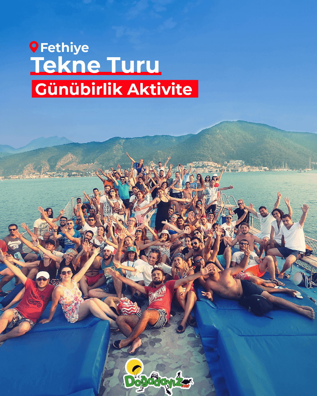 GÜNÜBIRLIK FETHIYE TEKNE TURU