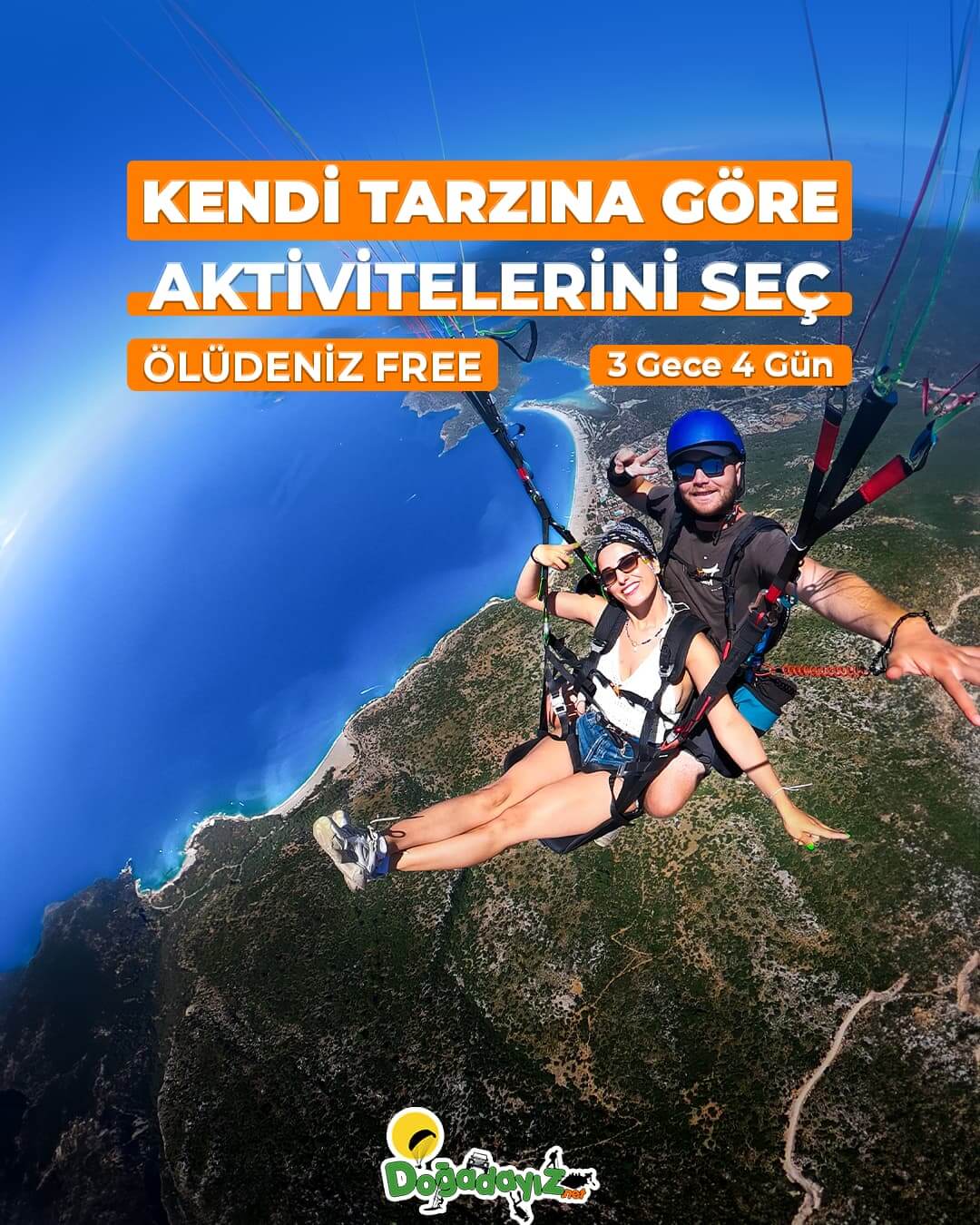 FETHIYE ÖLÜDENIZ FREE AKTIVITE TATIL PAKETI