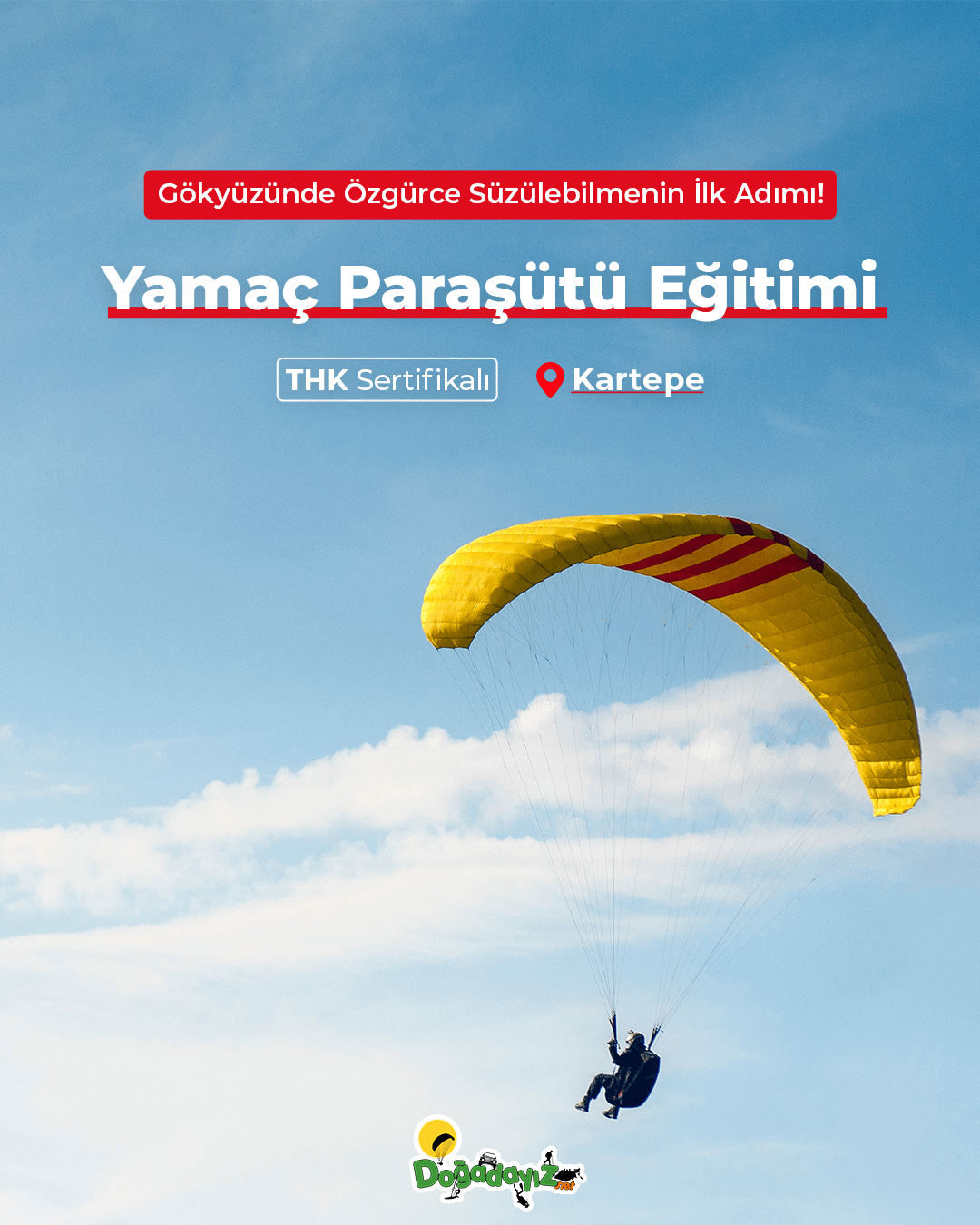P1-P2 YAMAÇ PARAŞÜTÜ EĞITIMI – KARTEPE