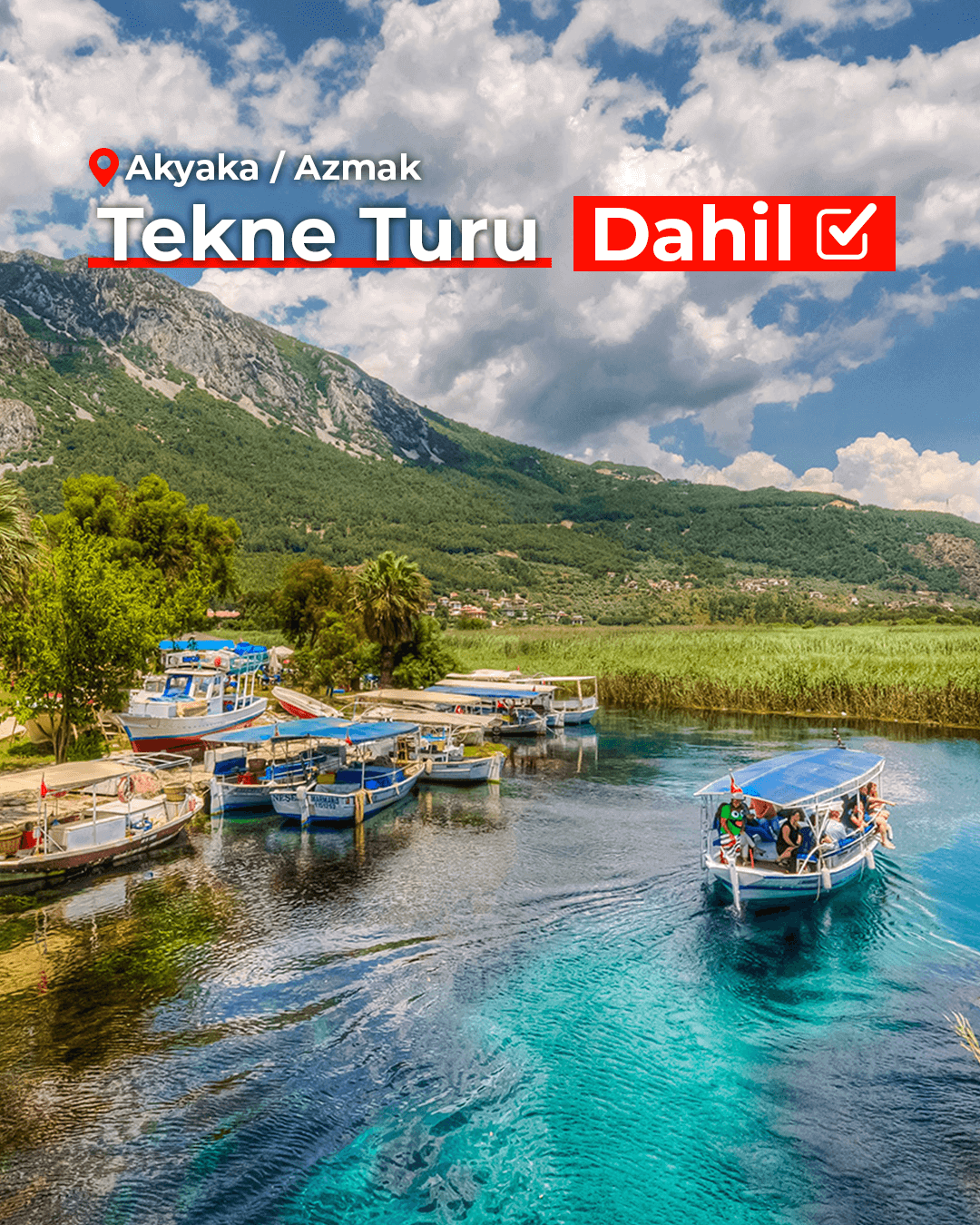 MARMARIS EKSTREM MAXI AKTIVITE TATILI - TEKNE TURU