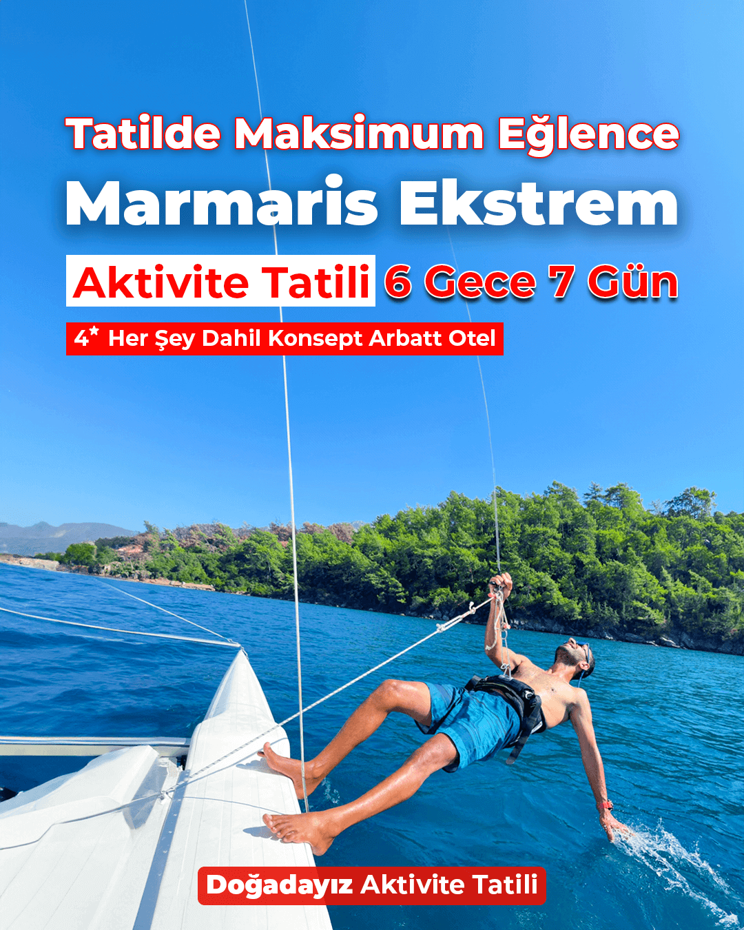 MARMARIS EKSTREM AKTIVITE TATILI - KAPAK