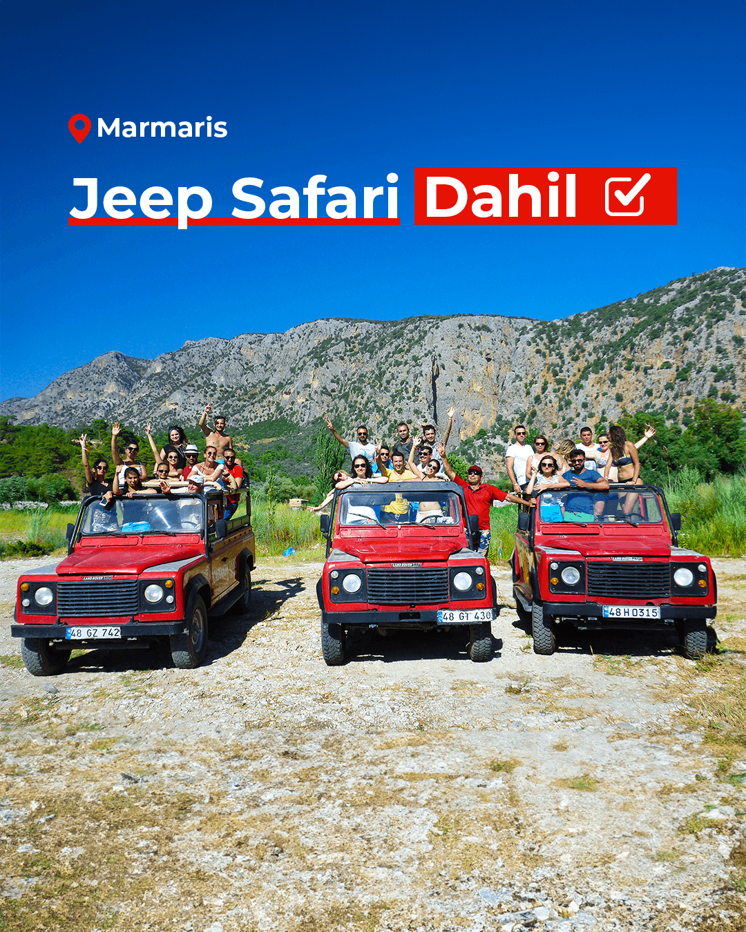MARMARIS EKSTREM MINI AKTIVITE TATILI - JEEP SAFARI