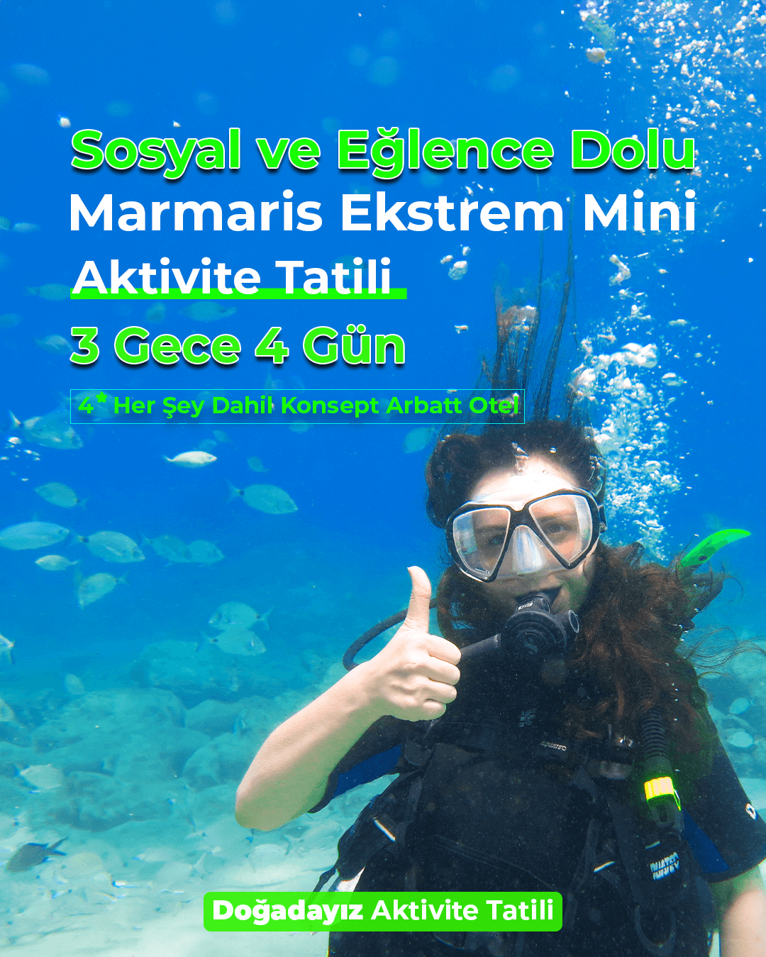MARMARIS EKSTREM MINI AKTIVITE TATILI - KAPAK