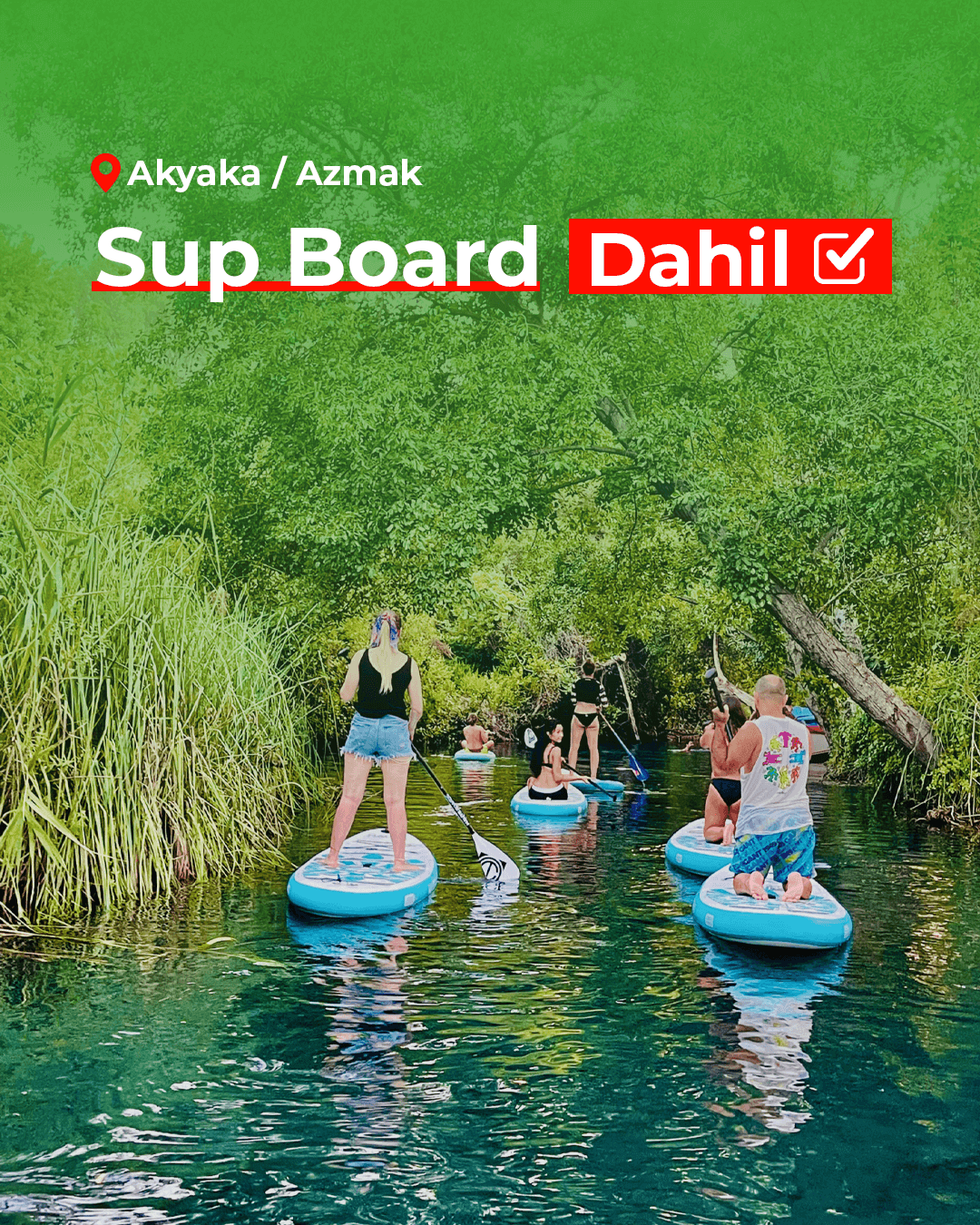 MARMARIS EKSTREM MAXI AKTIVITE TATILI - SUP BOARD