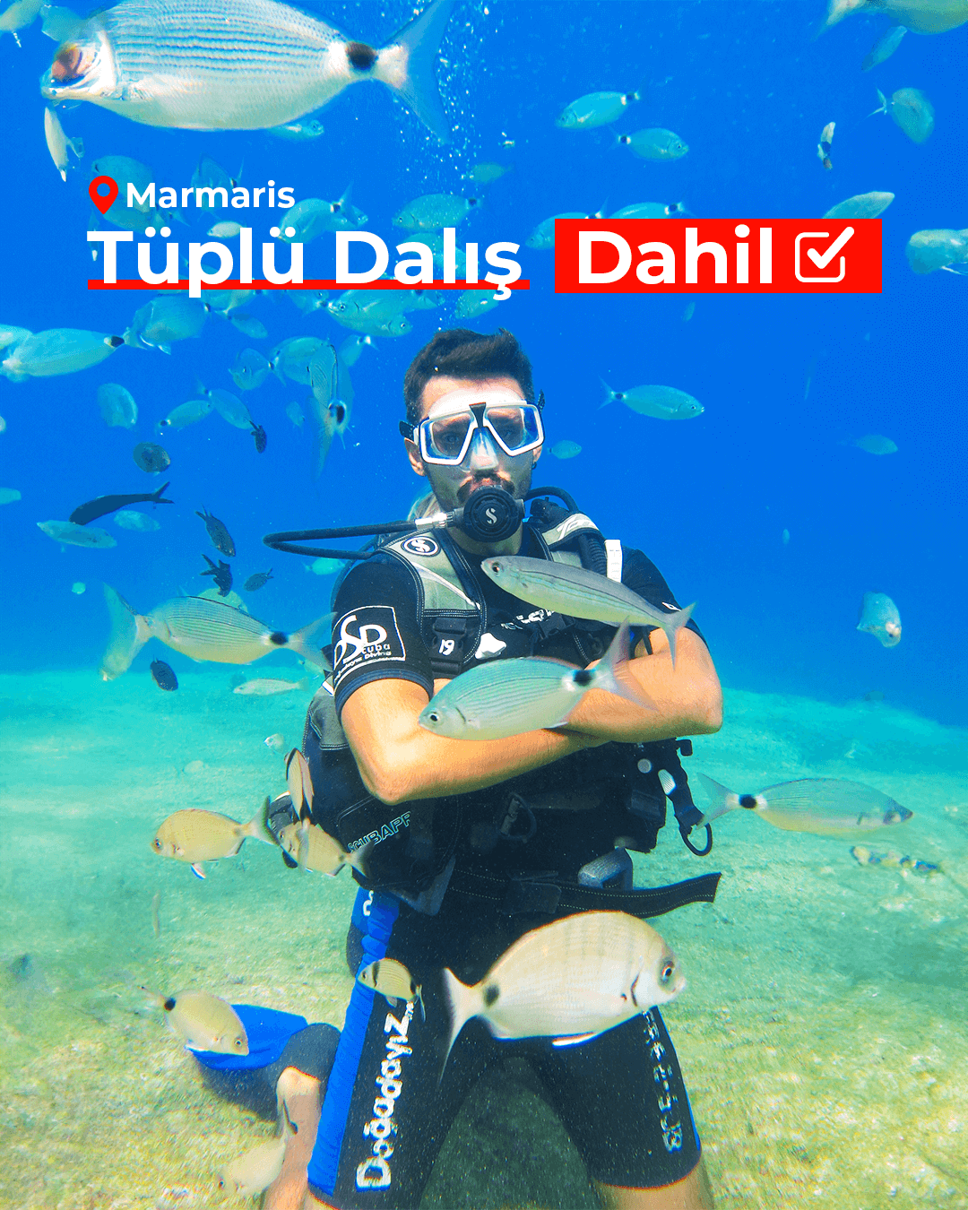 MARMARIS EKSTREM AKTIVITE TATILI - TÜPLÜ DALIŞ