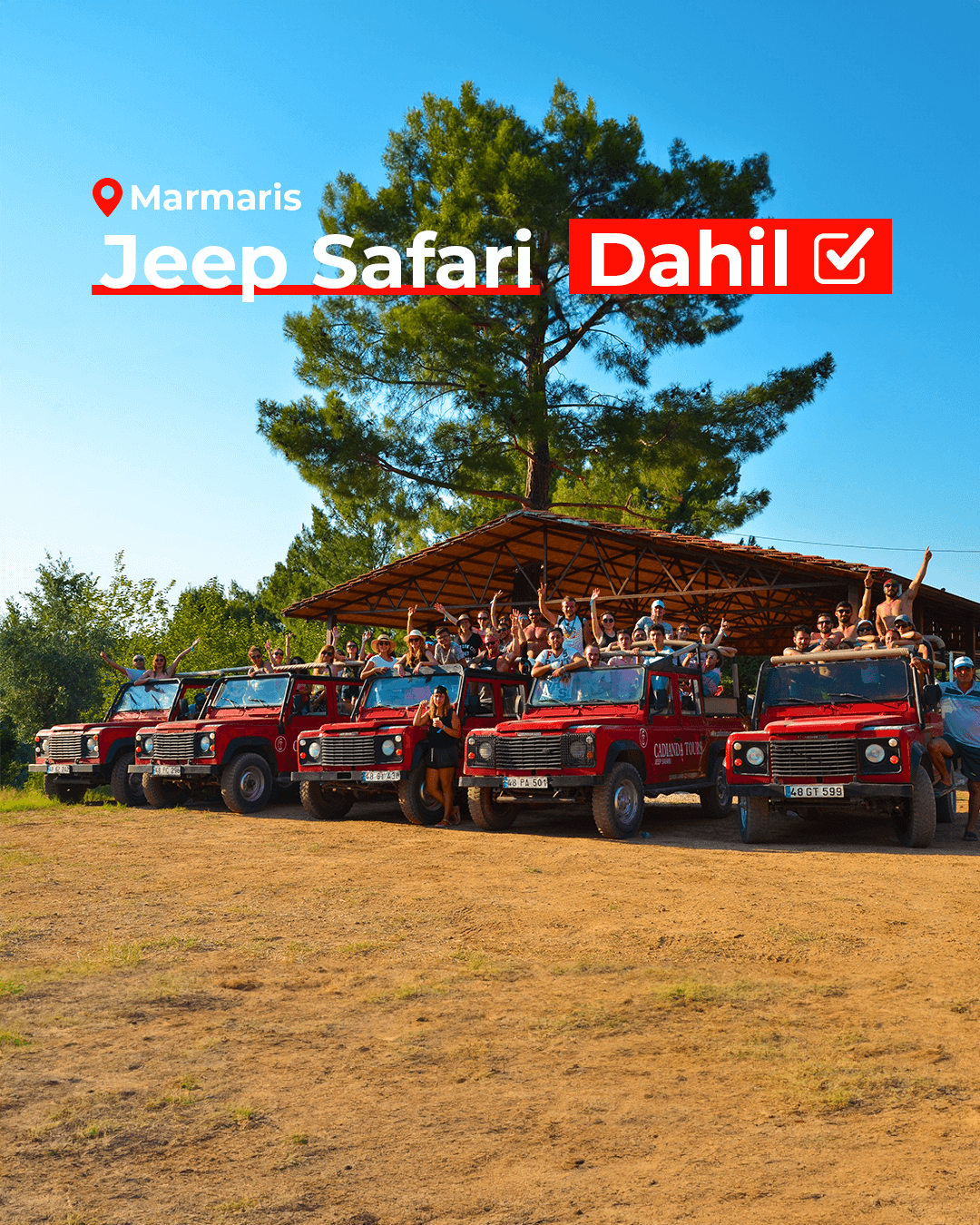 MARMARIS EKSTREM AKTIVITE TATILI - JEEP SAFARI