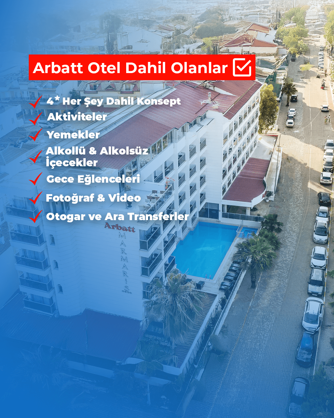 MARMARIS EKSTREM MAXI AKTIVITE TATILI - OTEL BILGILENDIRME