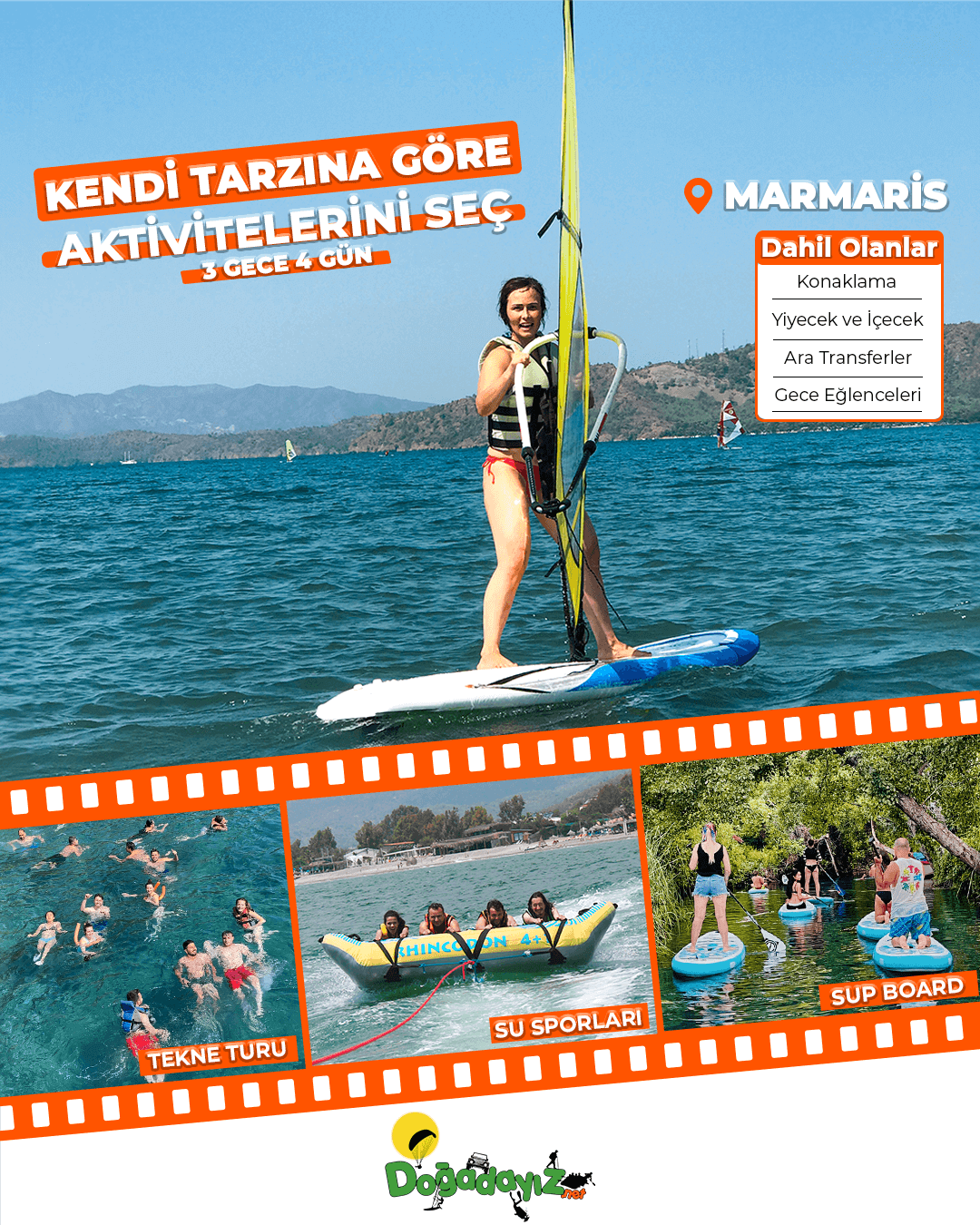 MARMARIS FREE MINI AKTIVITE TATIL PAKETI